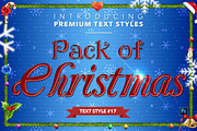 Christmas Pack #2 - Text Styles, a Layer Style Add-On by Jonas Stensgaard (Thumbnail 18 of 23)