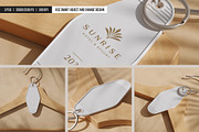 Hotel Keychain on Hanger Mockup, an Advertising Mockup by SD Mockup (Thumbnail 5 of 5)