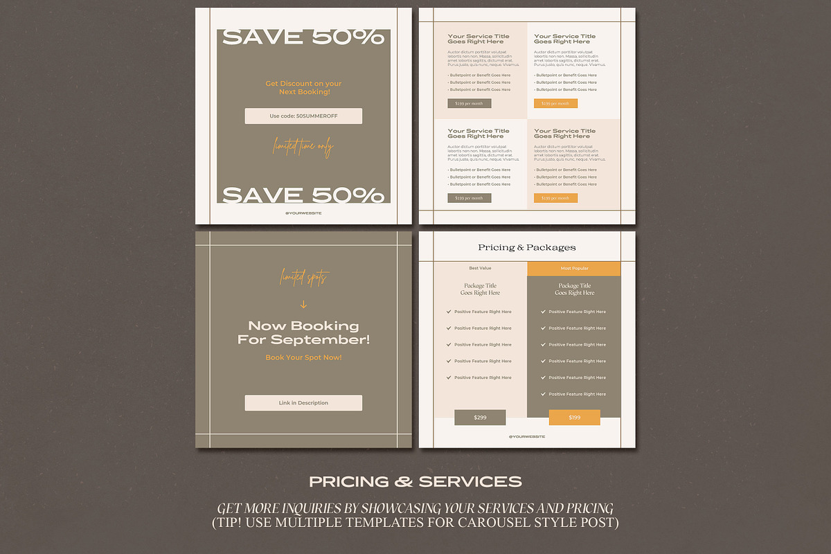 200 Social Media Marketing Templates, a Social Media Template by AndrewPixel (Photo 16 of 23)
