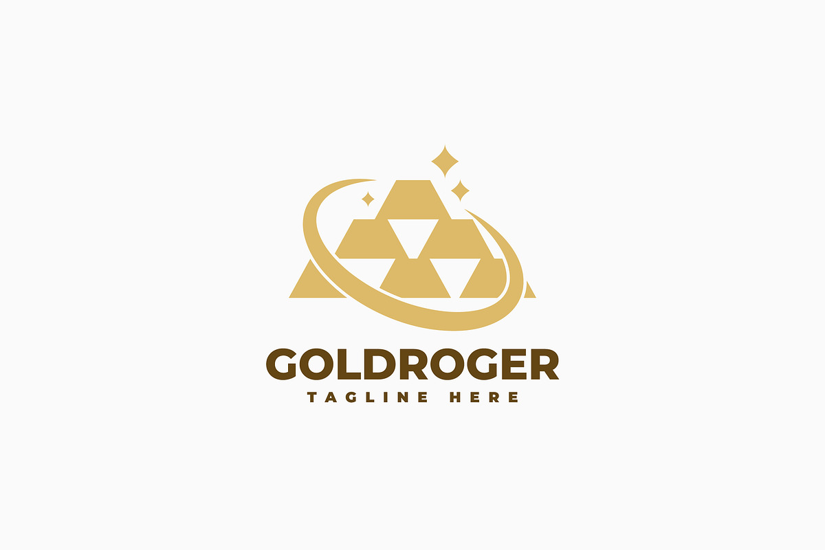 Gold Logo, a Branding & Logo Template by Zeer Graphic (Photo 1 of 2)
