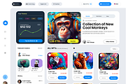 Ultimate Figma UI Dashboards Kit, an UI Kit Template by Hammad Arif (Thumbnail 4 of 23)