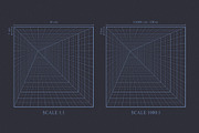 Perspective Grids Vol 1, a Background Graphic by Honnum Graphic Art (Thumbnail 3 of 9)