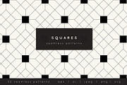 Squares. Seamless Patterns, a Pattern Graphic by Curly_Pat (Thumbnail 1 of 8)