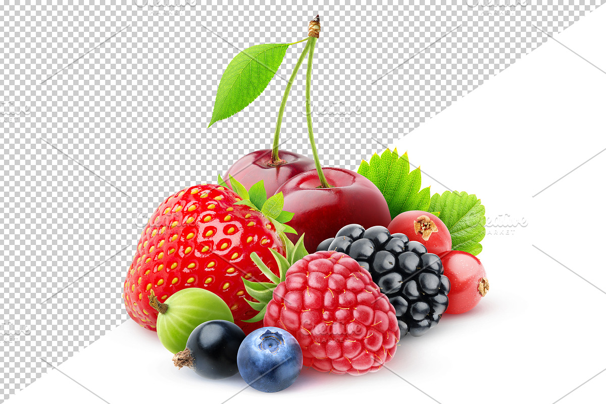 Berries in a pile preview 2