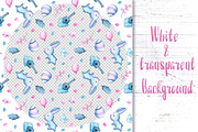 Watercolor Easter Seamless Patterns, a Pattern Graphic by RabbitAndPencil (Thumbnail 5 of 6)