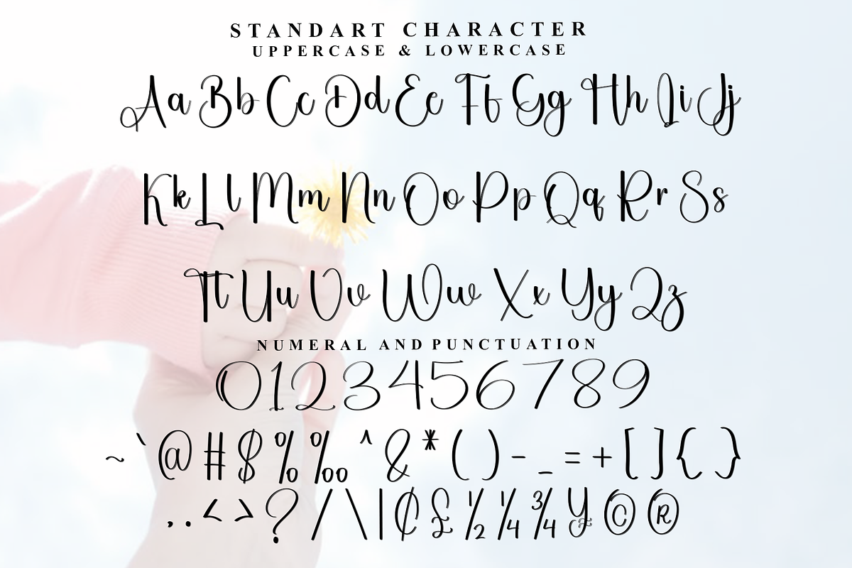 Angela Handwriting, a Handwritten Font by FreshTypeINK