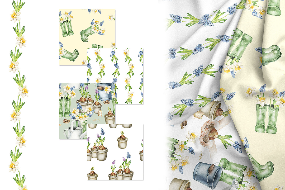 Gardening Watercolor Clip art, an Object Illustration by Eves_Aquadreams (Photo 10 of 13)