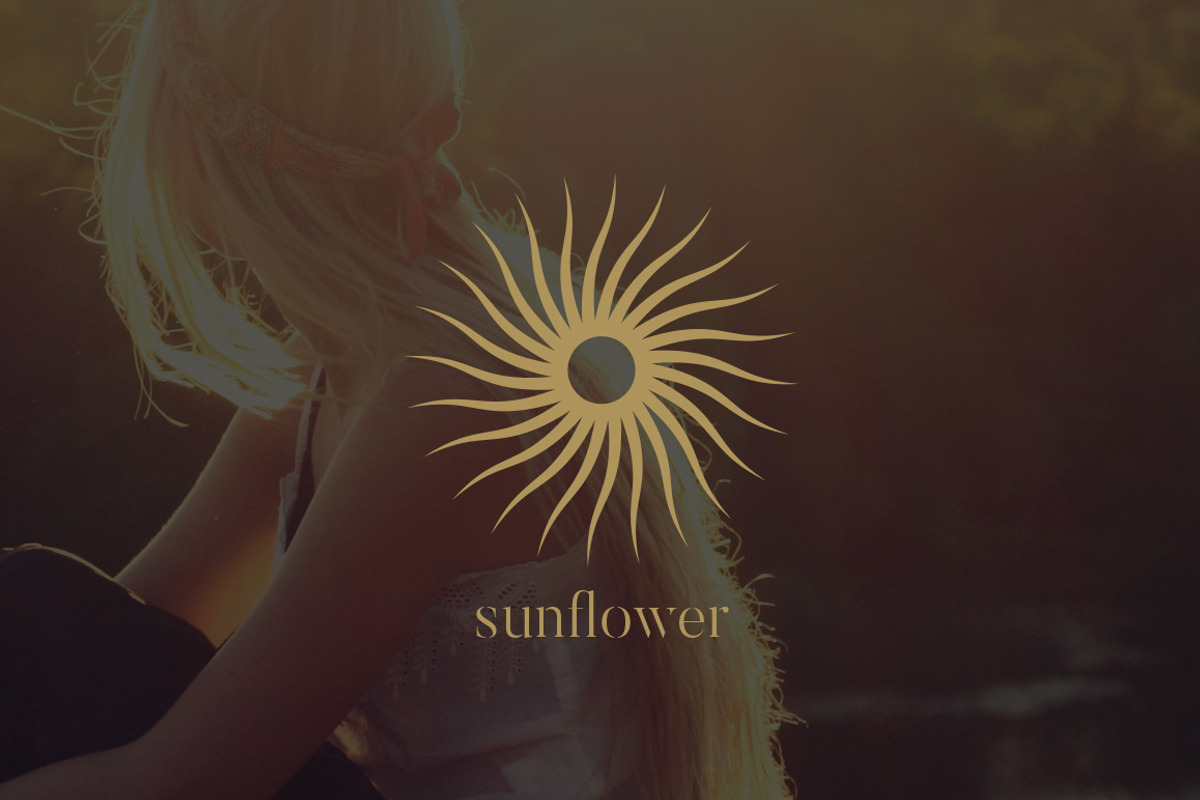 Sunflower Logo, a Branding & Logo Template by blooon (Photo 1 of 6)
