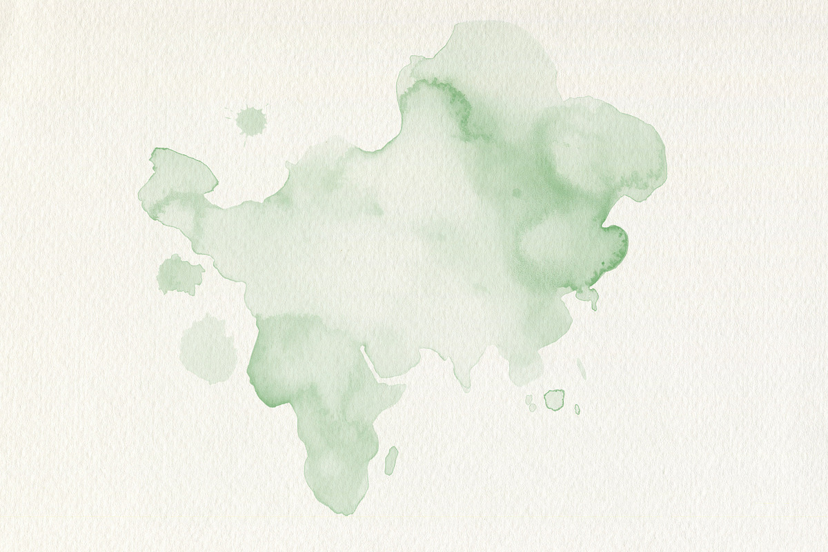 Watercolor Stamp Photoshop Brushes, a Brush Add-On by INTENTFX (Photo 4 of 11)