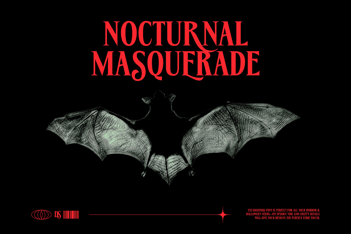 Escargoth – Gothic Condensed Classic, a Serif Font by Drizy (Photo 8 of 10)