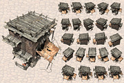 Isometric Ancient City Pack, an Object Graphic by Beatheart Creative Studio (Thumbnail 33 of 77)