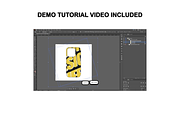 iPhone Case Vector Mockup, an iPhone Mockup by Infinity Mockups (Thumbnail 6 of 6)