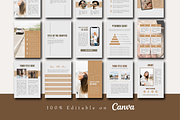 Latte Travel EBOOK CANVA TEMPLATE, a Magazine Template by The Little Lily Studio (Thumbnail 3 of 5)