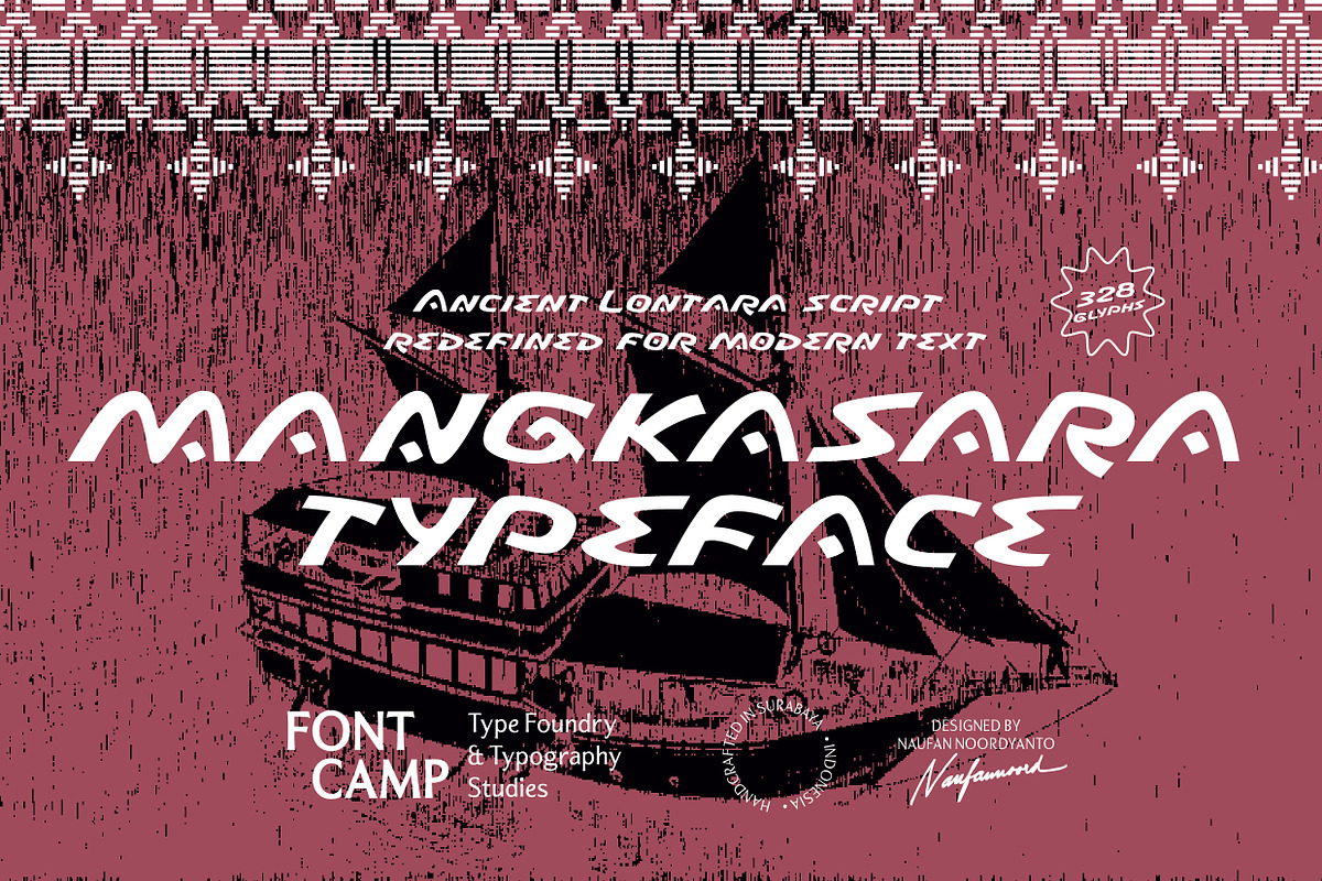 Mangkasara Font, a Font by Fontcamp Type Foundry (Photo 6 of 14)