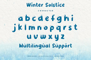 Winter Solstice - Display Font, a Script Font by Alpaprana (Thumbnail 9 of 10)
