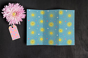 Kawaii sun, cloud, rainbow patterns, a Pattern Graphic by JulyGart (Thumbnail 5 of 5)