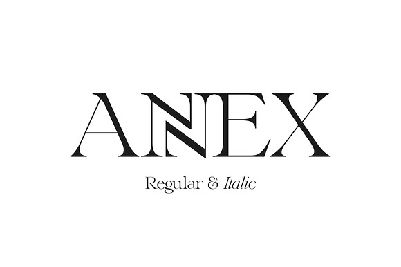 Annex — Display Font preview 8