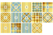 #38 Summer Pattern Plaids EPS + JPG, a Pattern Graphic by Plaid4You (Thumbnail 2 of 10)