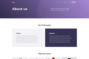 Orus Responsive Agency Template