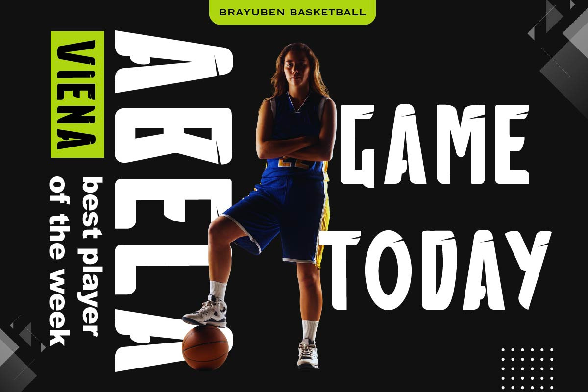 Bonded - Basketball Font for Sport, a Sans Serif Font by twinstd (Photo 6 of 8)