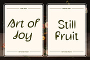 CS Forest Drawn, a Sans Serif Font by Craft Supply Co. (Thumbnail 4 of 8)