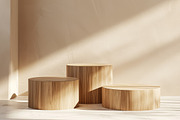 Wooden podiums. 61 images, a Decorative Illustration by Handmadefont (Thumbnail 8 of 14)