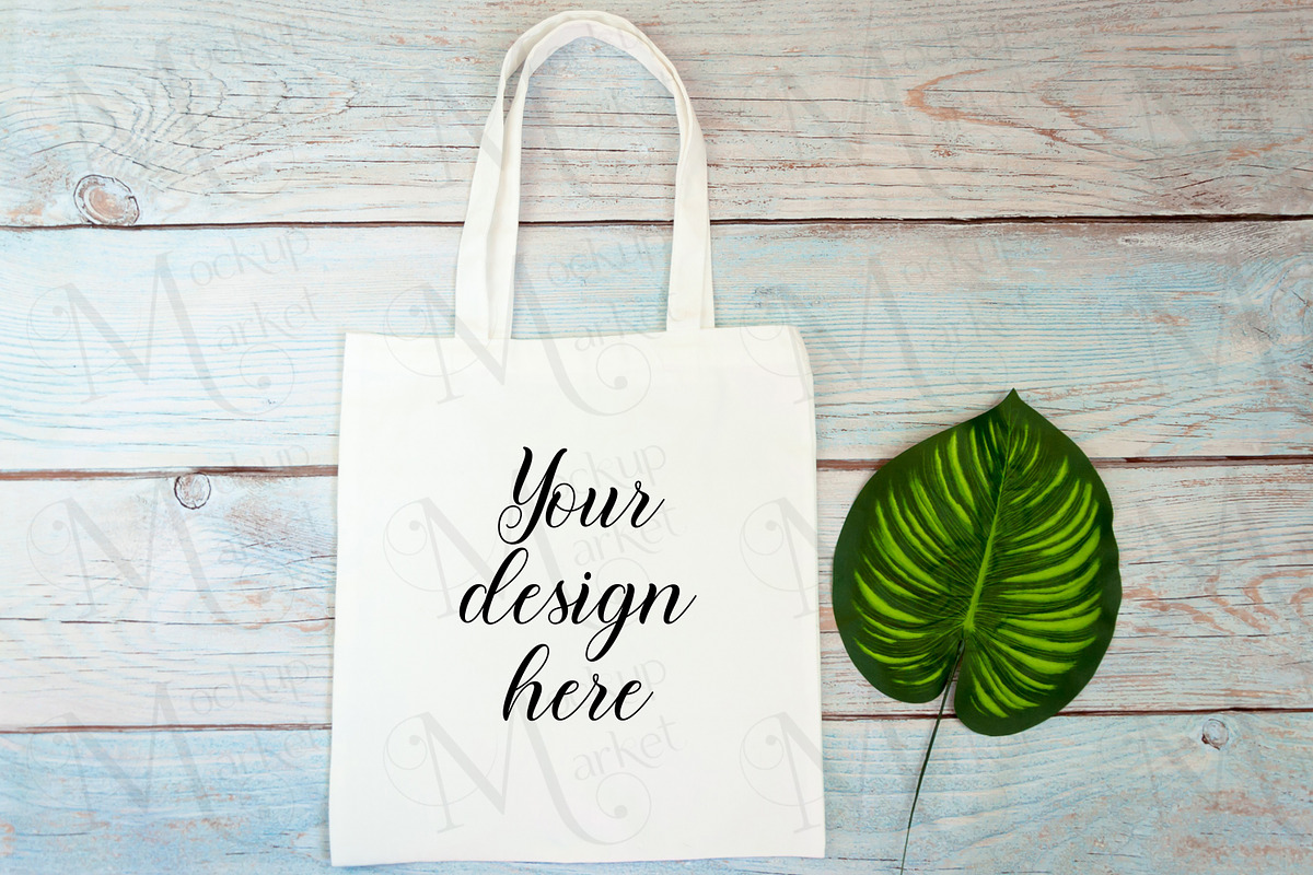 22 Cotton Tote bag Mockup Bundle., a Print Template by MockupMarket (Photo 3 of 23)