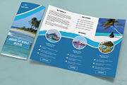 TriFold Travel Agency Brochure, a Brochure Template by retrographix (Thumbnail 4 of 4)