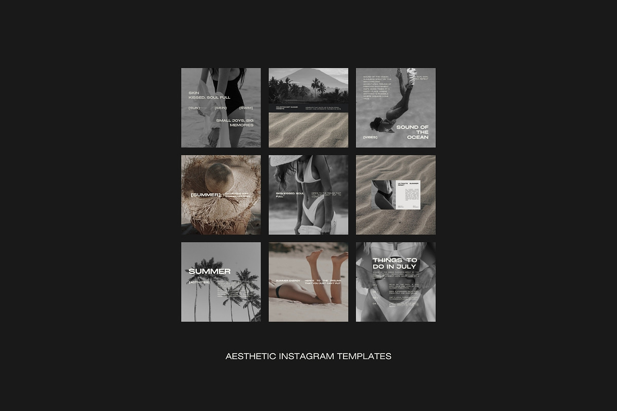 1000 Aesthetic Instagram Templates, a Social Media Template by Instprofi | Studio Estimo (Photo 42 of 42)