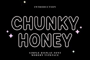 Chunky Honey, a Script Font by FreshTypeINK (Thumbnail 1 of 8)