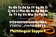 Holiday Crumbs – Food Font, a Handwritten Font by Mozatype (Thumbnail 7 of 8)