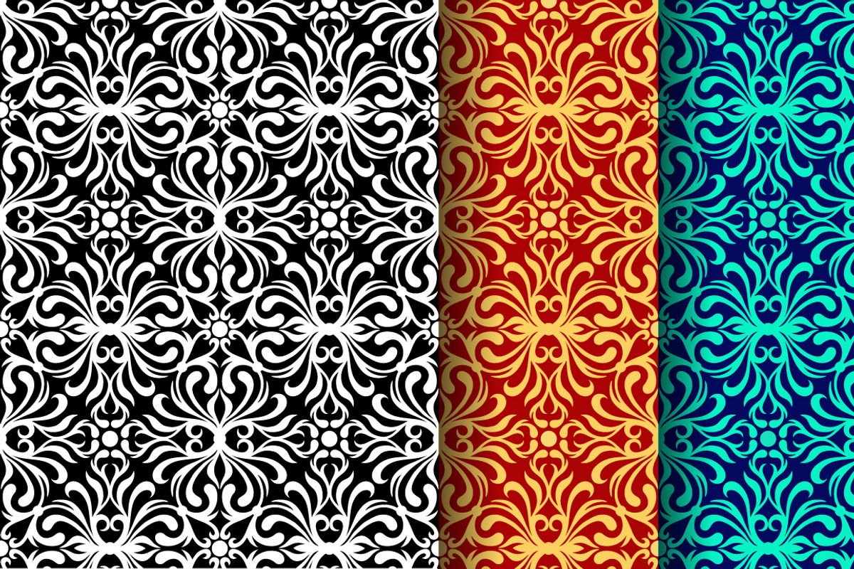 Graphic Seamless Pattern Set, a Pattern Graphic by JGO