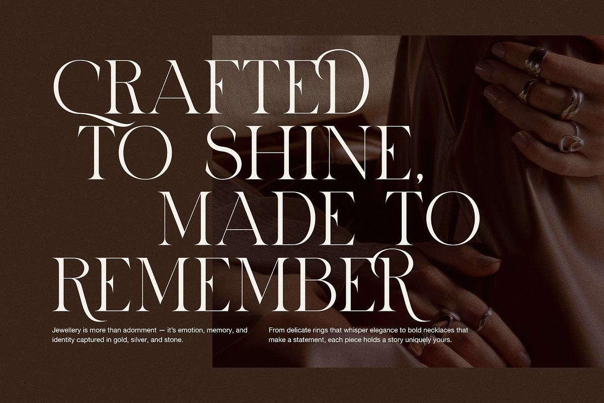 Royal Stylish Serif Font, a Serif Font by Elegant Font (Photo 3 of 8)