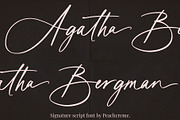 Agatha Bergman // Luxury Signature, a Handwritten Font by PeachCreme (Thumbnail 18 of 18)