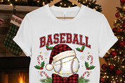 Christmas Baseball PNG Clipart, an Object Graphic by Digi_Design_World (Thumbnail 4 of 4)