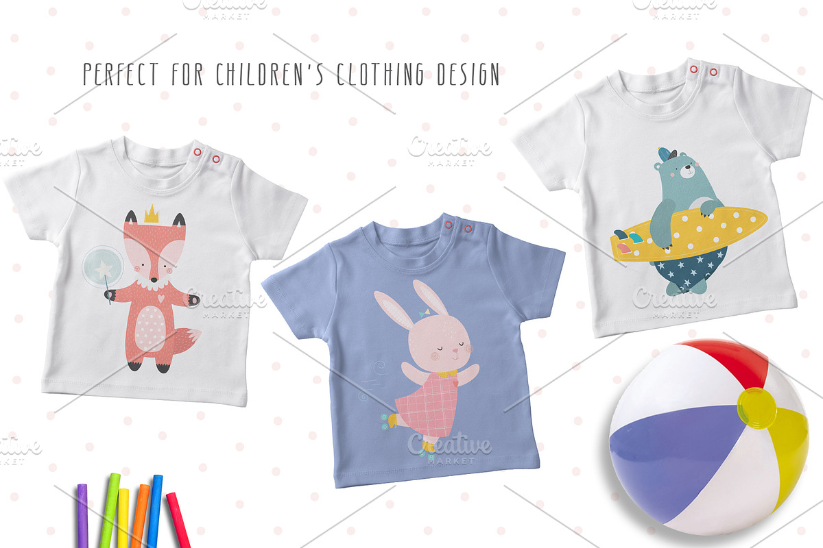 Scandinavian Summer Set, an Animal Illustration by Good Genie (Photo 4 of 8)