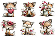 Whimsical Easter Fox Clipart, an Illustration by Dream Creation (Thumbnail 4 of 6)
