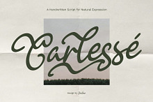 Carlessé – Handwritten Script Font