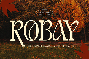 Robay – Elegant Luxury Serif Font