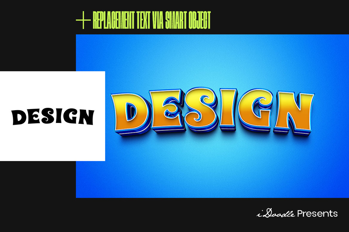 Drown Text Effect, a Layer Style Add-On by iDoodle Studio (Photo 2 of 4)