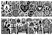 Outdoor Illustration, Tribal Folk, a Decorative Illustration by devastd (Thumbnail 15 of 27)