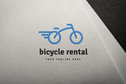 Bicycle line rounded vector logo, a Branding & Logo Template by Magda (Thumbnail 3 of 3)