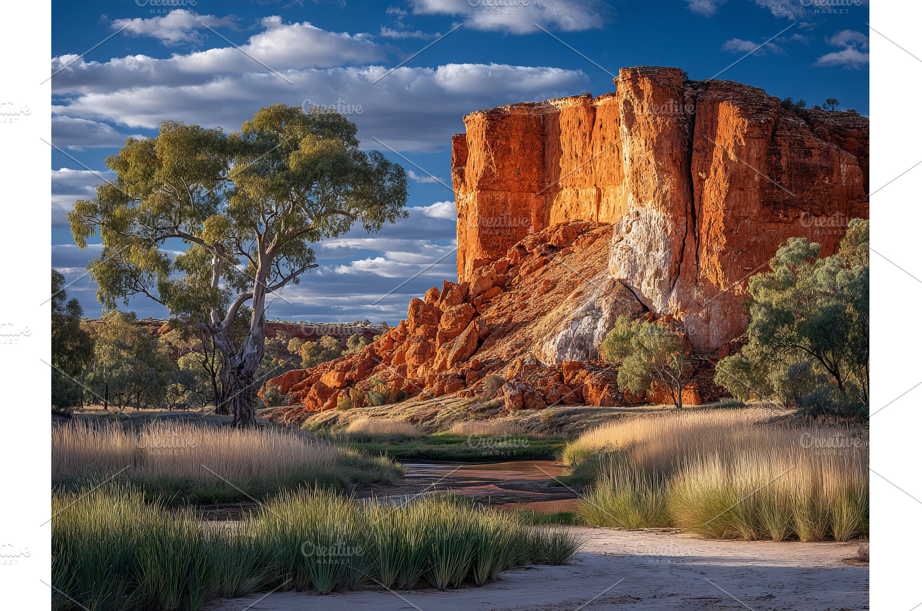 The Murray River near Mildura in, a Holiday Photo by ZinetroN
