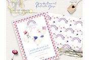 4th of July Patriotic Goose cliparts, an Illustration by TheHappyGiftArt (Thumbnail 10 of 10)