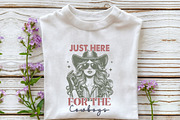 Vintage Western Cowgirl Sublimation, an Illustration by Rose Art (Thumbnail 6 of 7)