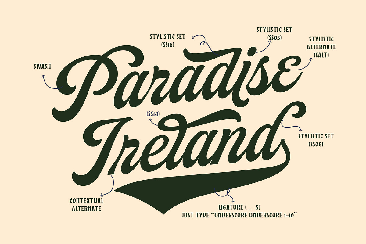 Taldose - Font Duo, a Script Font by Get Studio (Photo 6 of 20)