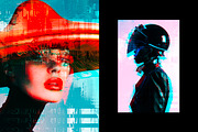 Glitched Distort Poster Effect, a Layer Style Add-On by Design Squad (Thumbnail 3 of 4)