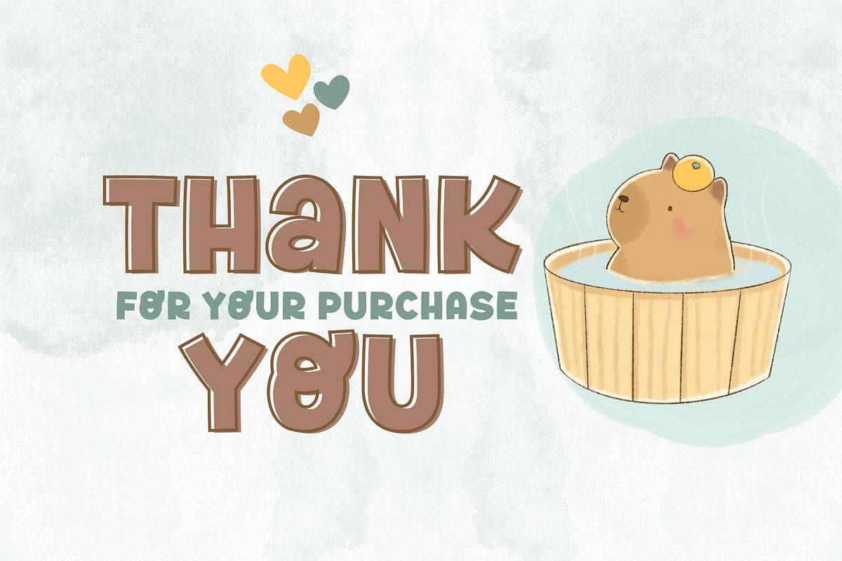 Fox Puddin: 3 Font Styles, a Handwritten Font by Fox7 By Rattana (Photo 13 of 13)