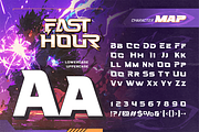 Fasthour, a Sans Serif Font by Burntilldead (Thumbnail 2 of 12)