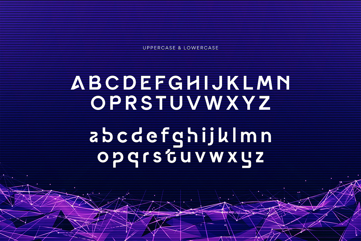 Grande Modern Geometric Font, a Sans Serif Font by Jaruka (Photo 5 of 8)